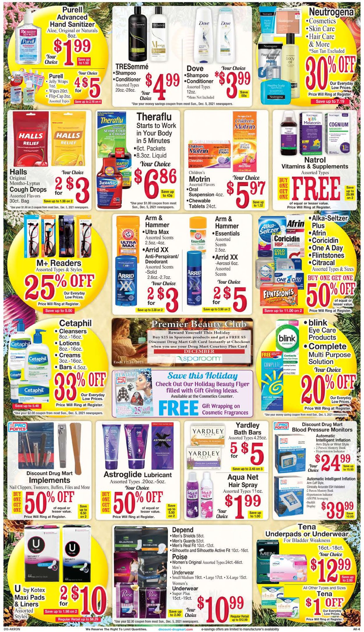 Discount Drug Mart Weekly Ad Circular - valid 12/08-12/14/2021 (Page 4)