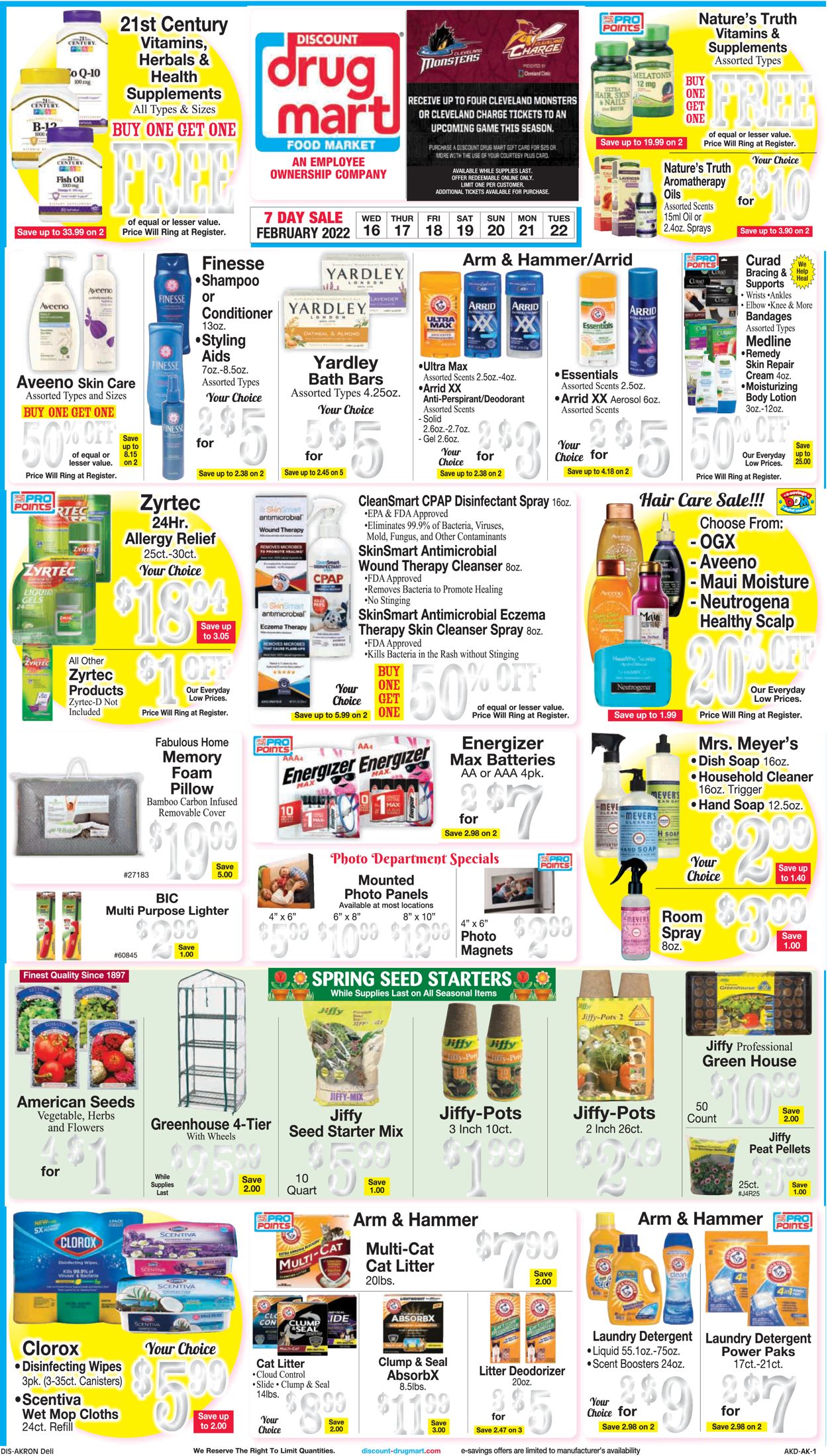 Discount Drug Mart Weekly Ad Circular - valid 02/16-02/22/2022