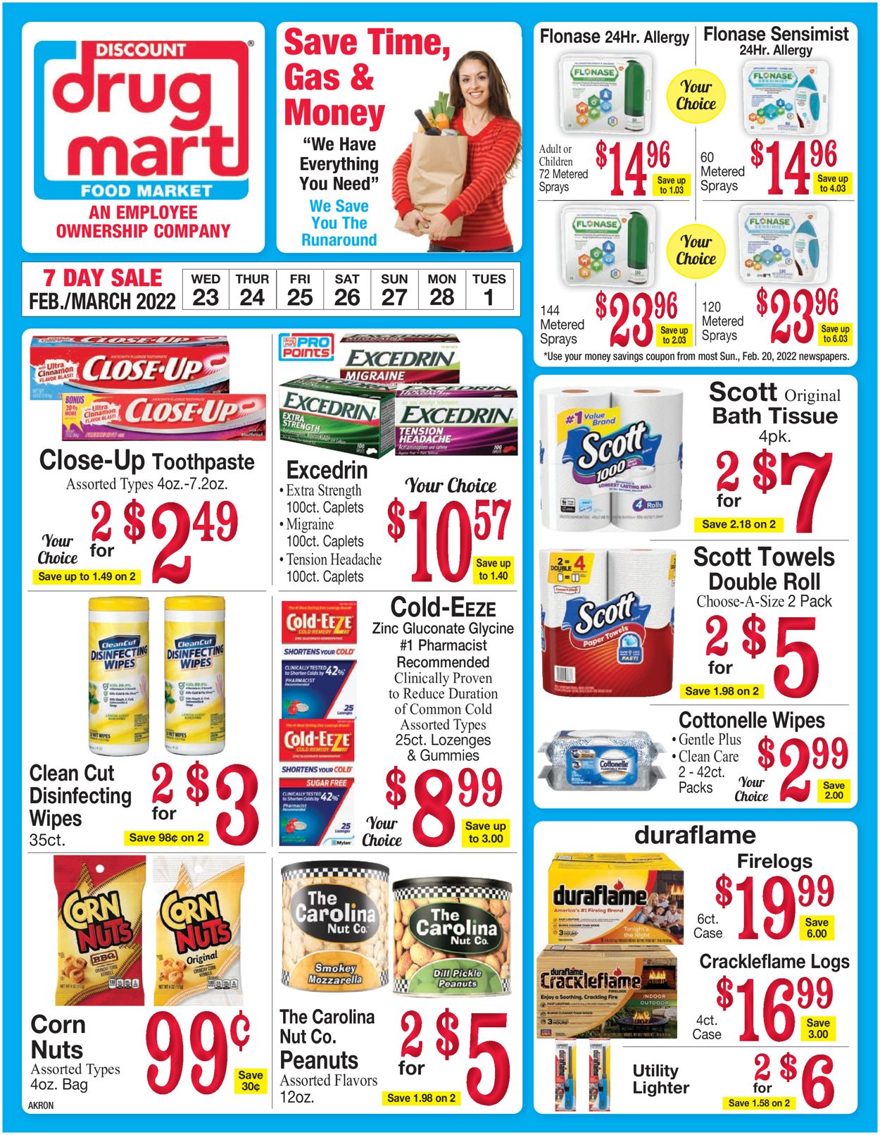 Discount Drug Mart Weekly Ad Circular - valid 02/23-03/01/2022