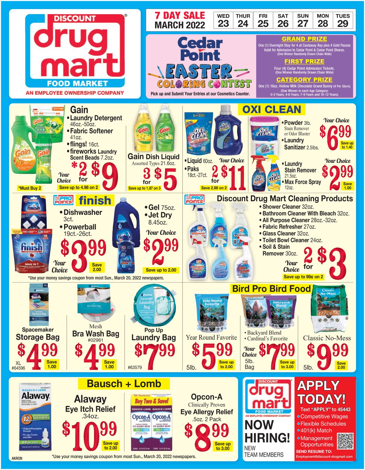 Discount Drug Mart Weekly Ad Circular - valid 03/23-03/29/2022