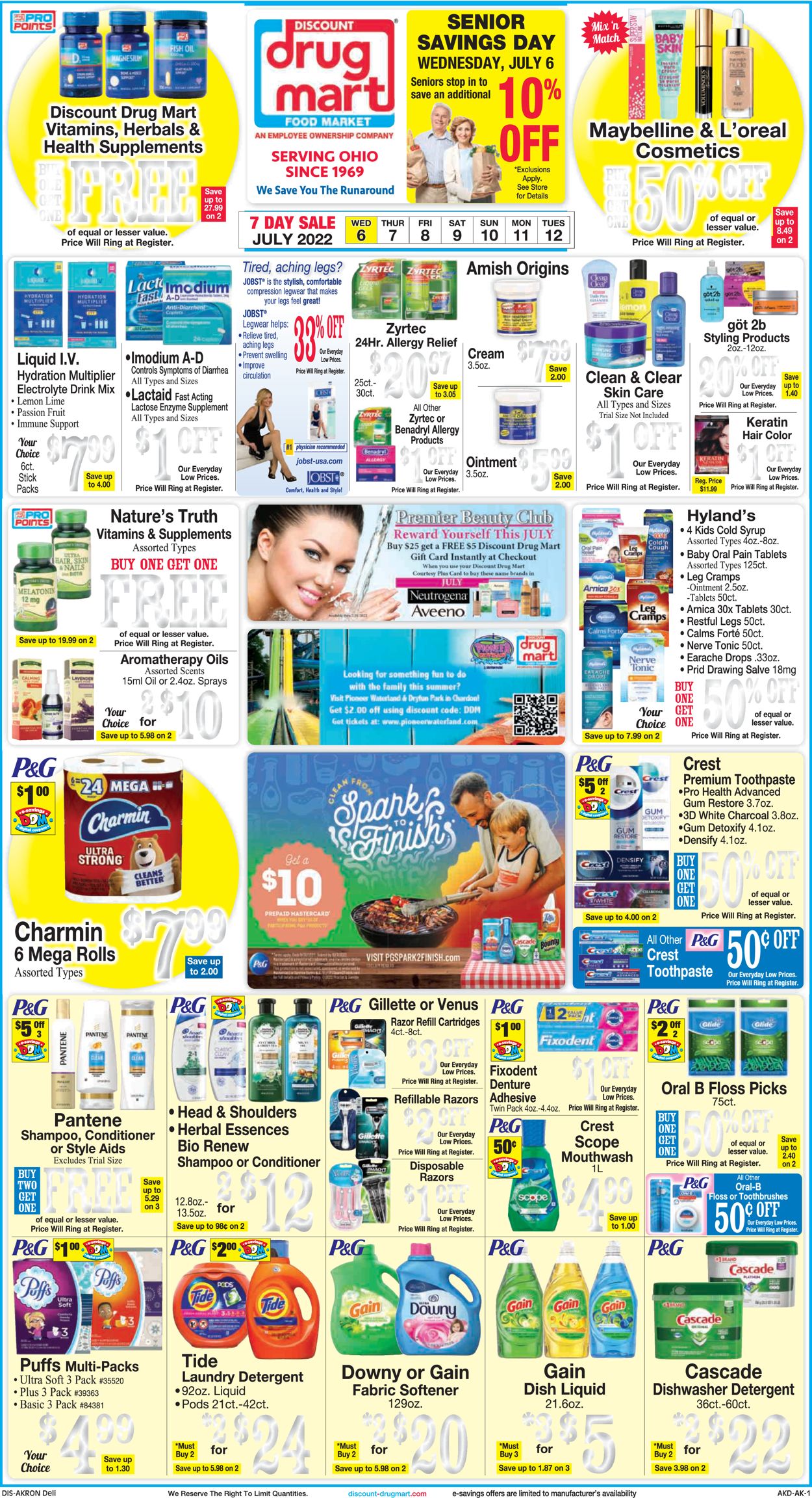 Discount Drug Mart Weekly Ad Circular - valid 07/06-07/12/2022