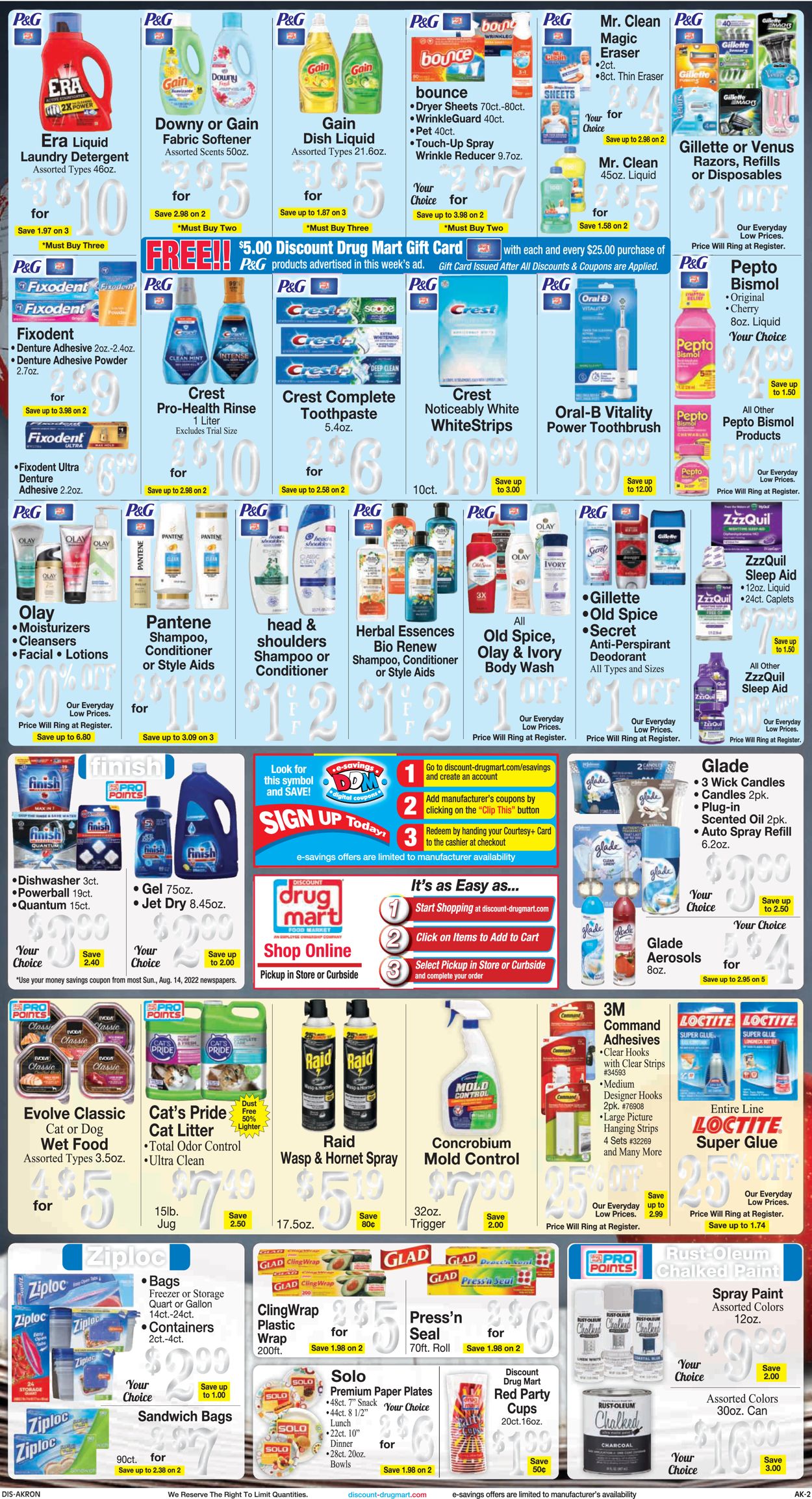 Discount Drug Mart Weekly Ad Circular - valid 08/17-08/23/2022 (Page 2)