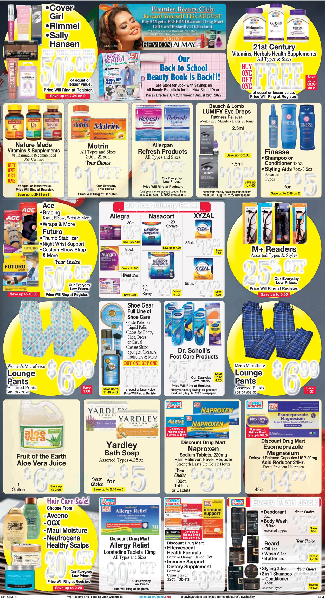 Discount Drug Mart Weekly Ad Circular - valid 08/17-08/23/2022 (Page 4)