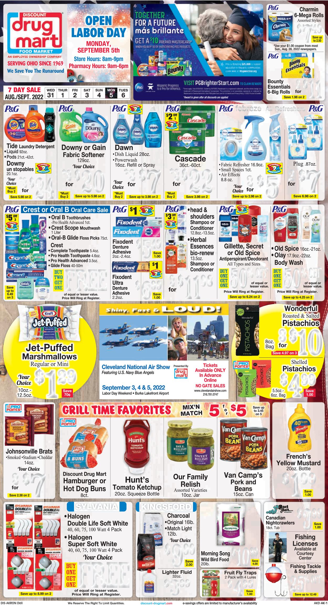 Discount Drug Mart Weekly Ad Circular - valid 08/31-09/06/2022