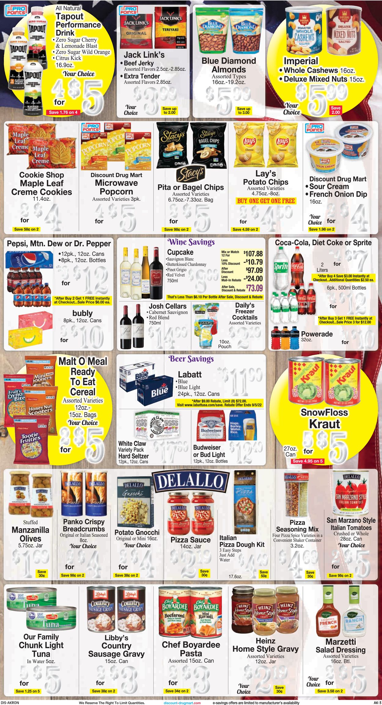Discount Drug Mart Weekly Ad Circular - valid 08/31-09/06/2022 (Page 3)