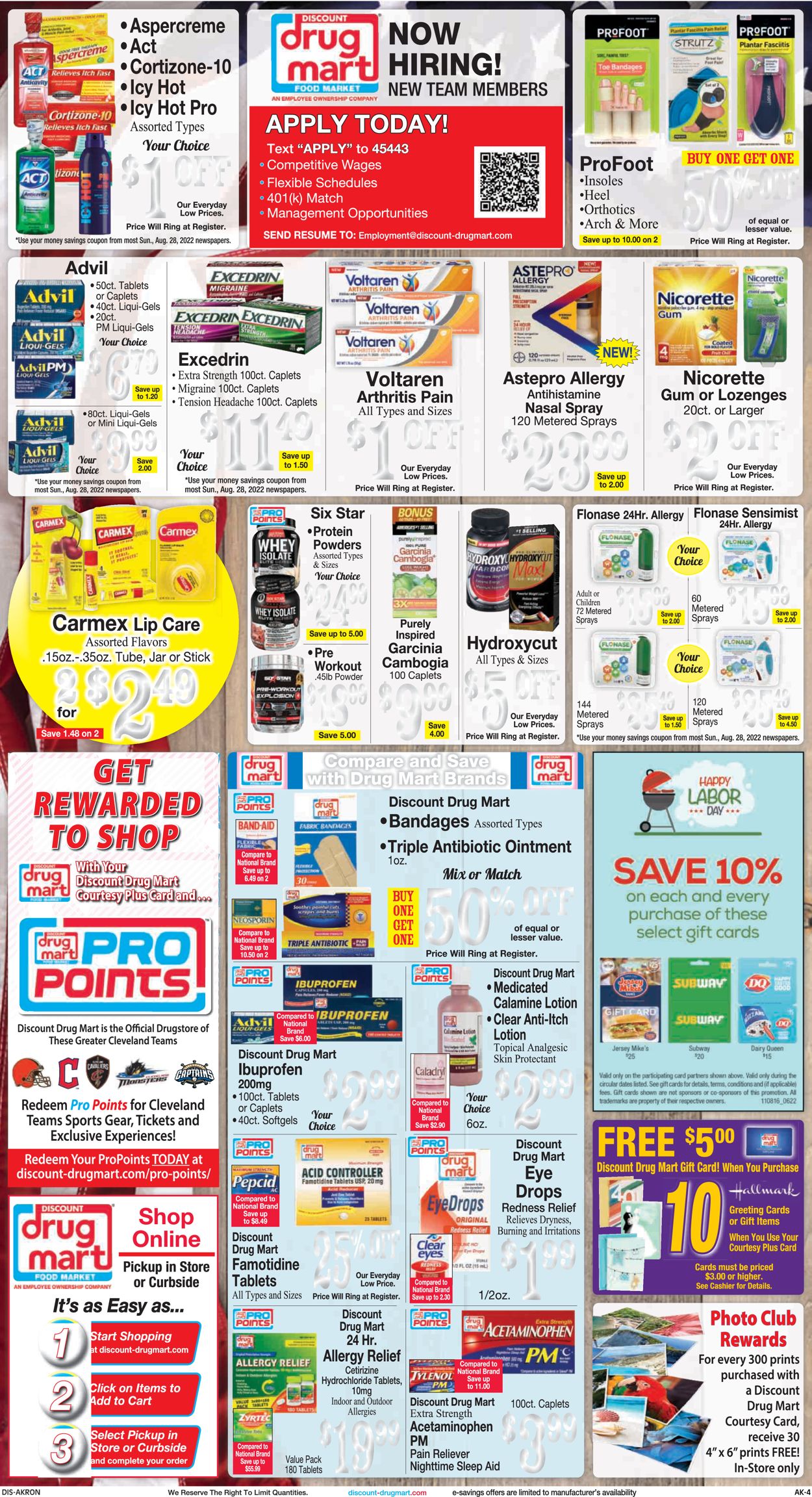 Discount Drug Mart Weekly Ad Circular - valid 08/31-09/06/2022 (Page 4)