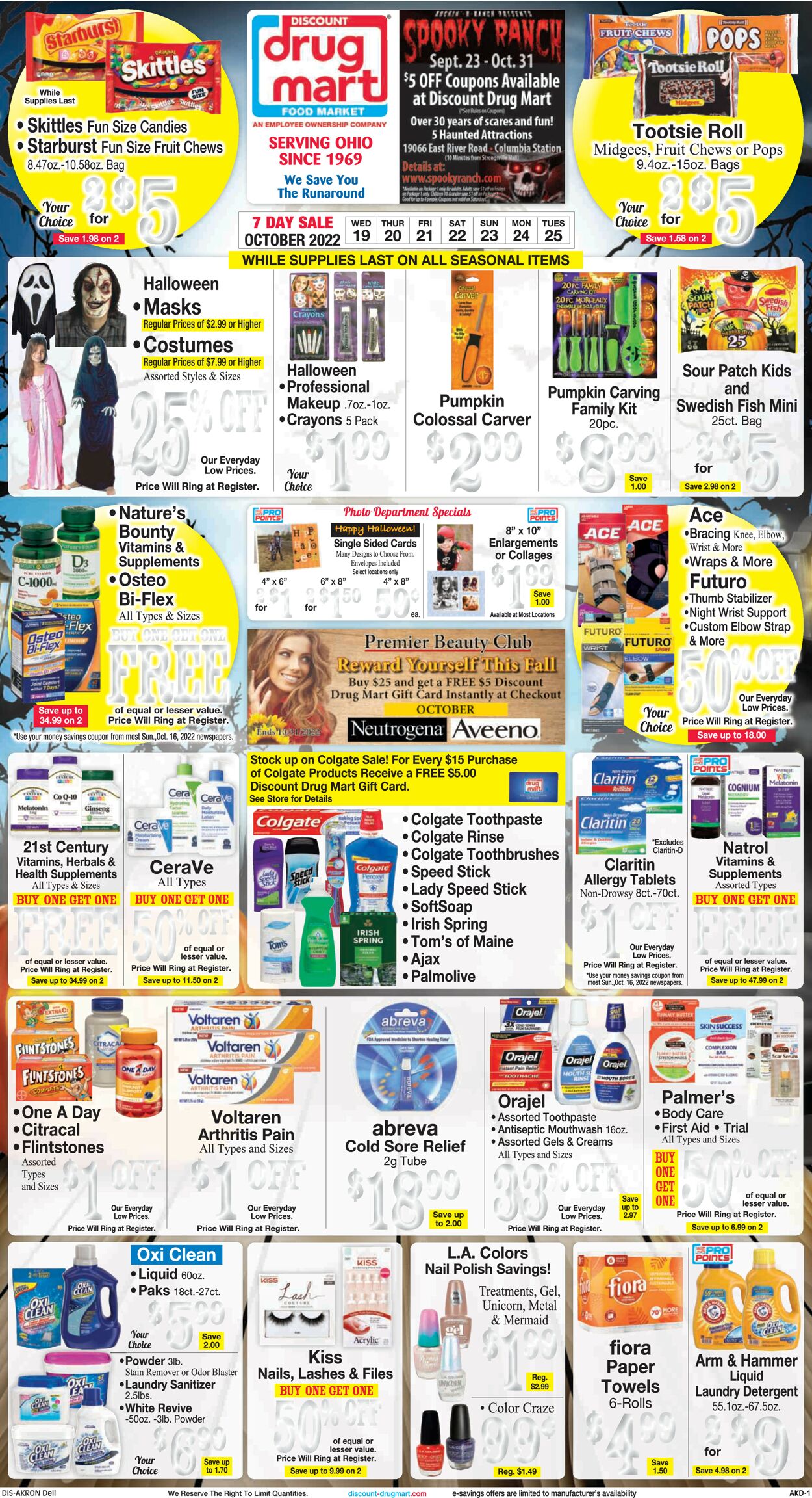 Discount Drug Mart Weekly Ad Circular - valid 10/19-10/25/2022