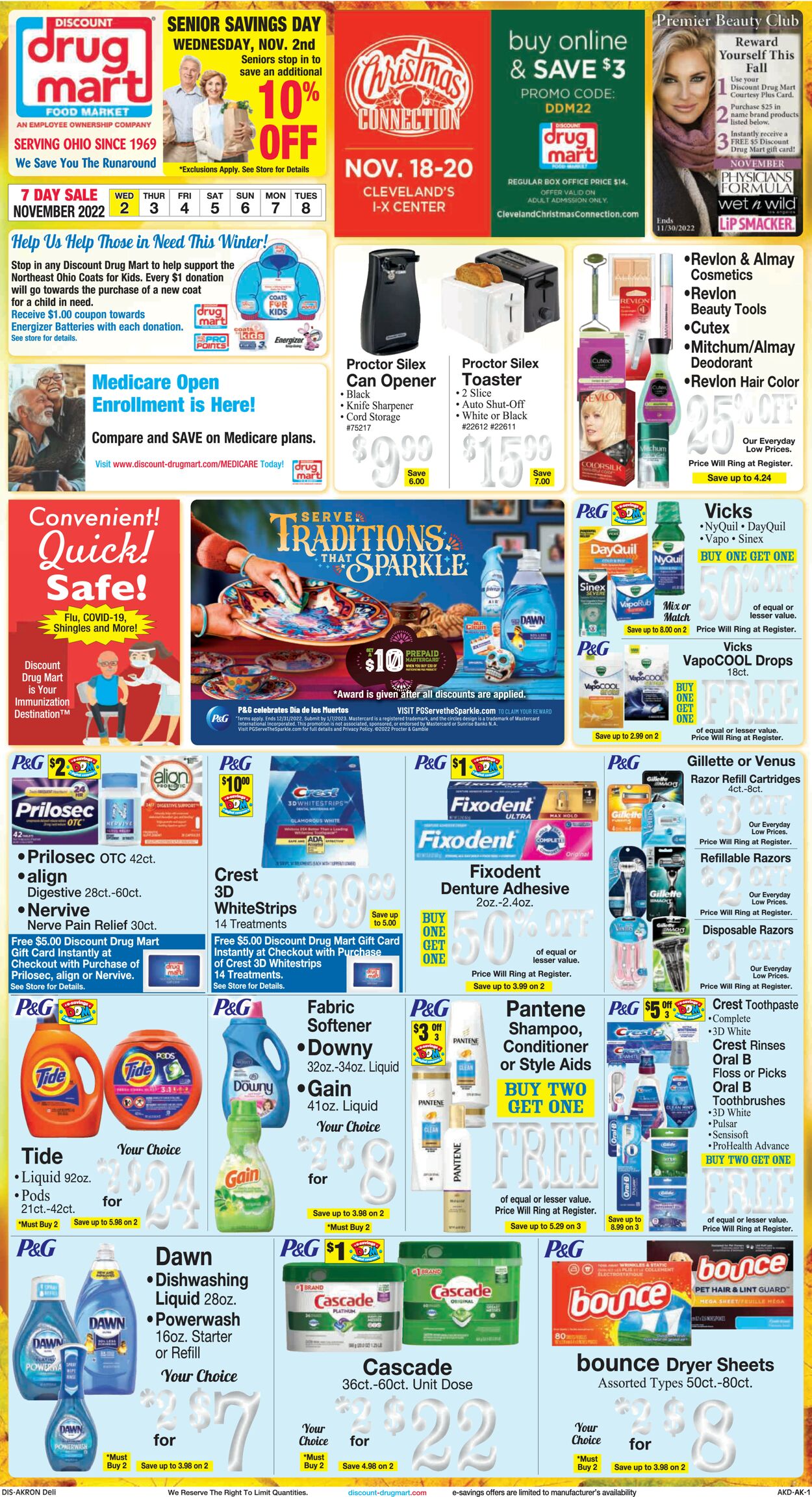 Discount Drug Mart Weekly Ad Circular - valid 11/02-11/08/2022