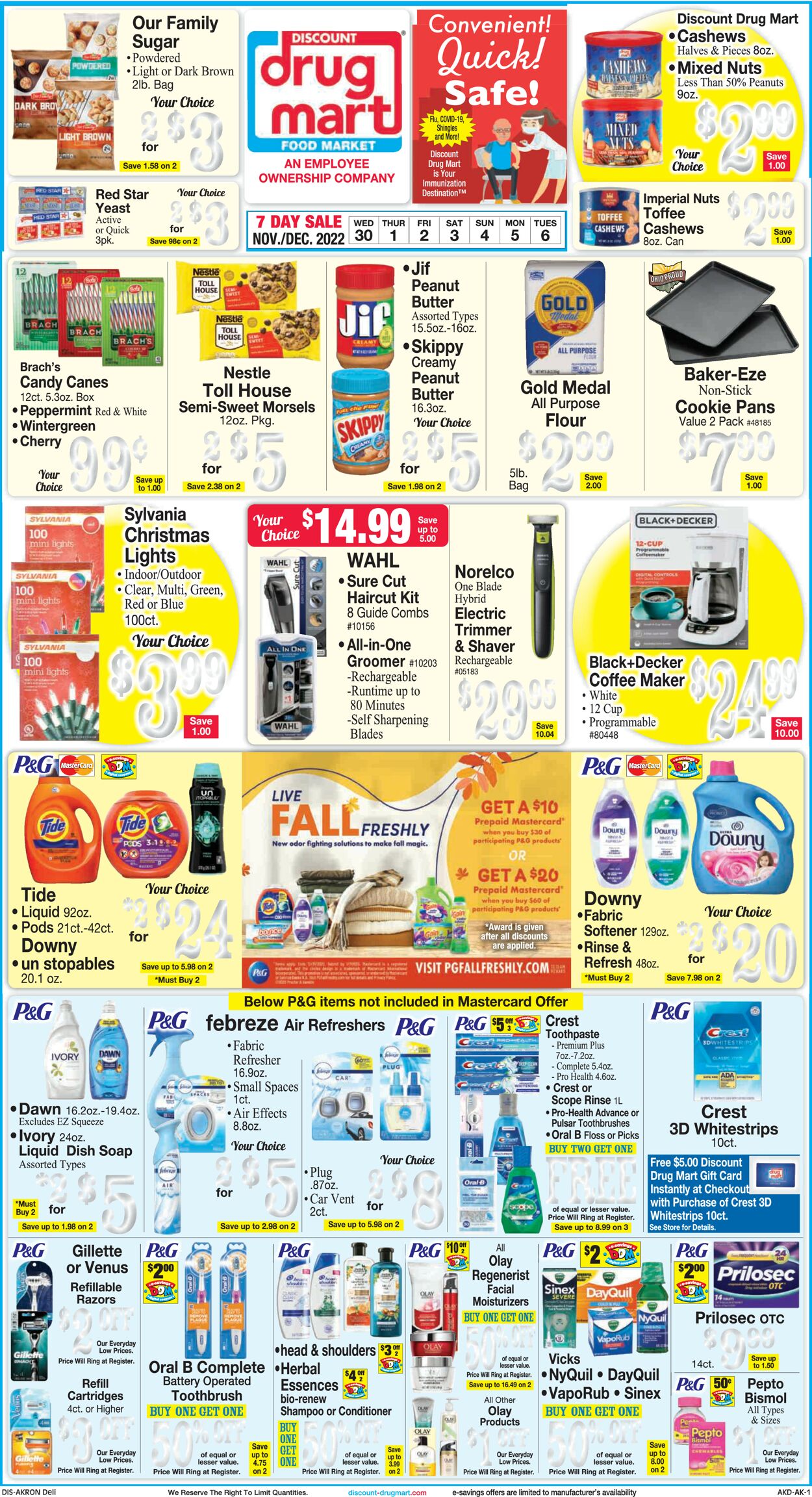 Discount Drug Mart Weekly Ad Circular - valid 11/30-12/06/2022