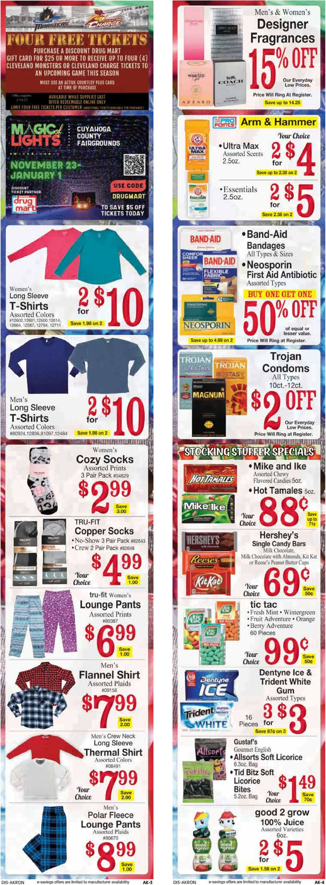 Discount Drug Mart Weekly Ad Circular - valid 12/21-12/27/2022 (Page 3)