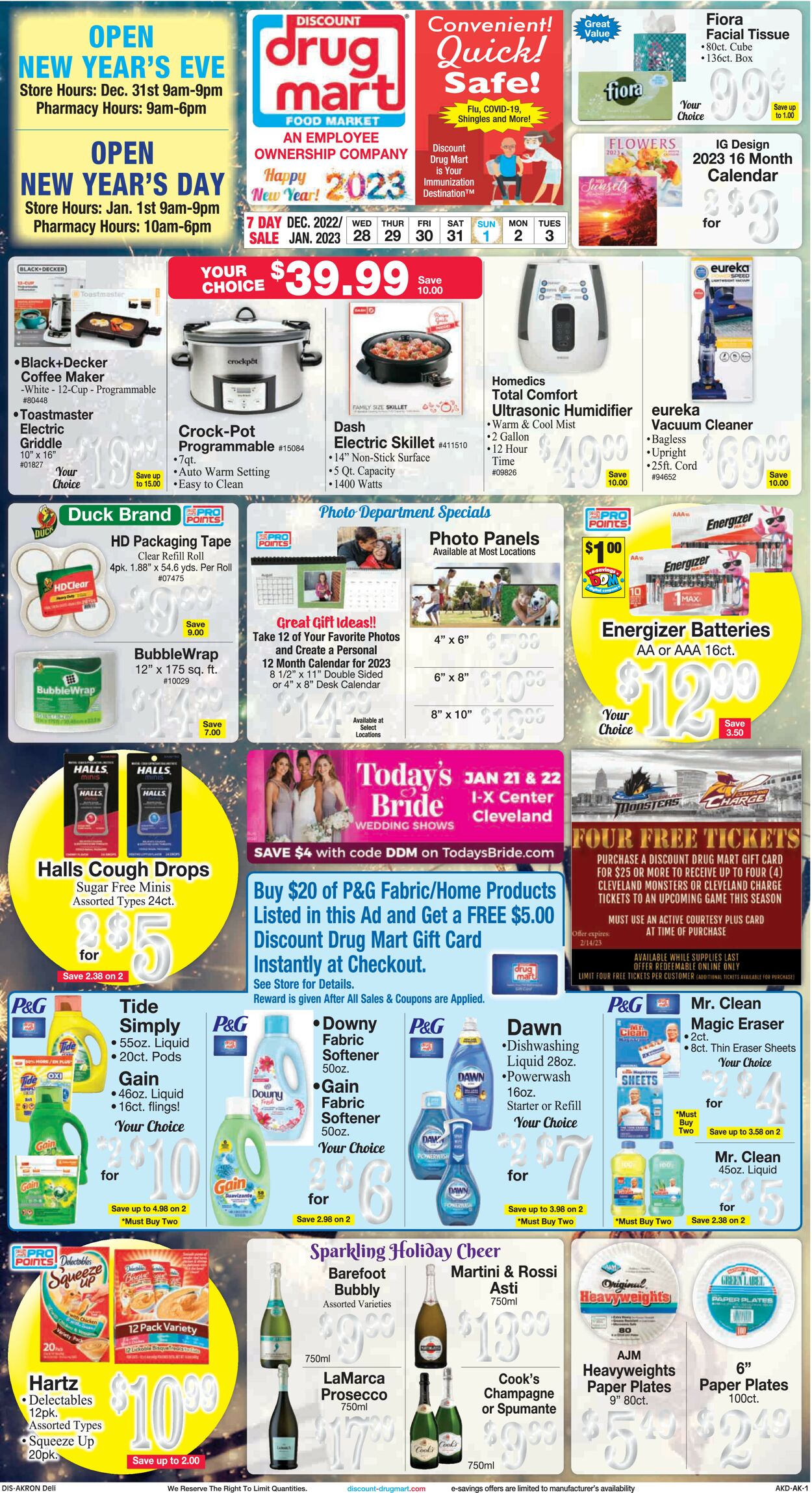Discount Drug Mart Weekly Ad Circular - valid 12/28-01/03/2023