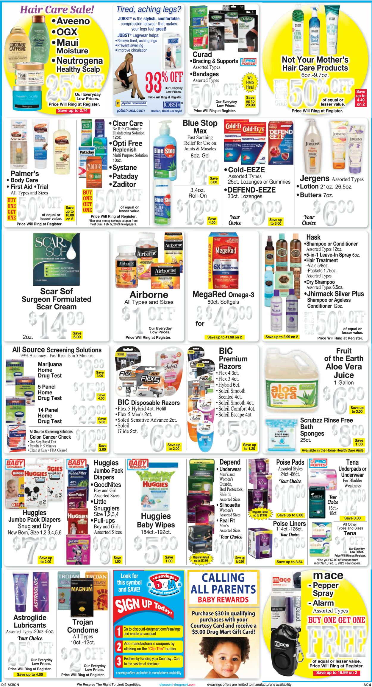 Discount Drug Mart Weekly Ad Circular - valid 02/08-02/14/2023 (Page 4)