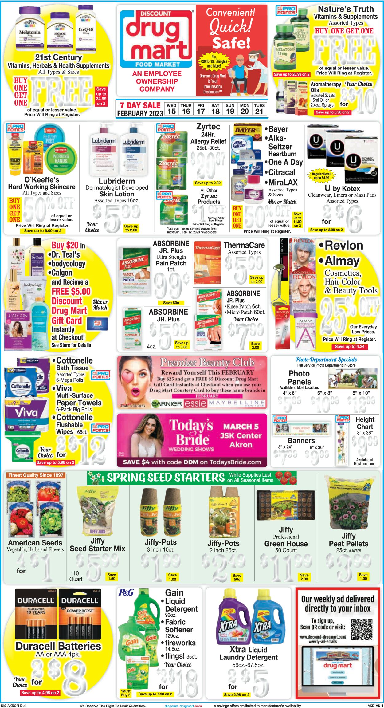 Discount Drug Mart Weekly Ad Circular - valid 02/15-02/21/2023