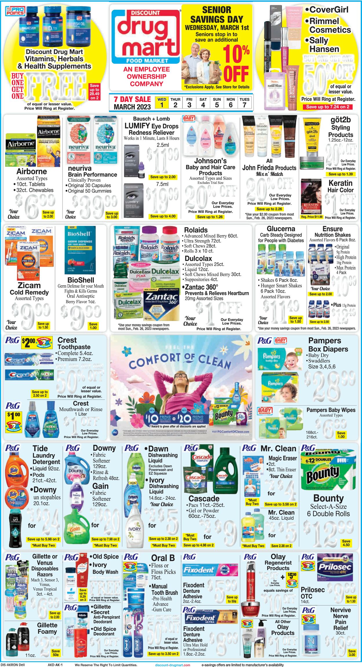 Discount Drug Mart Weekly Ad Circular - valid 03/01-03/07/2023