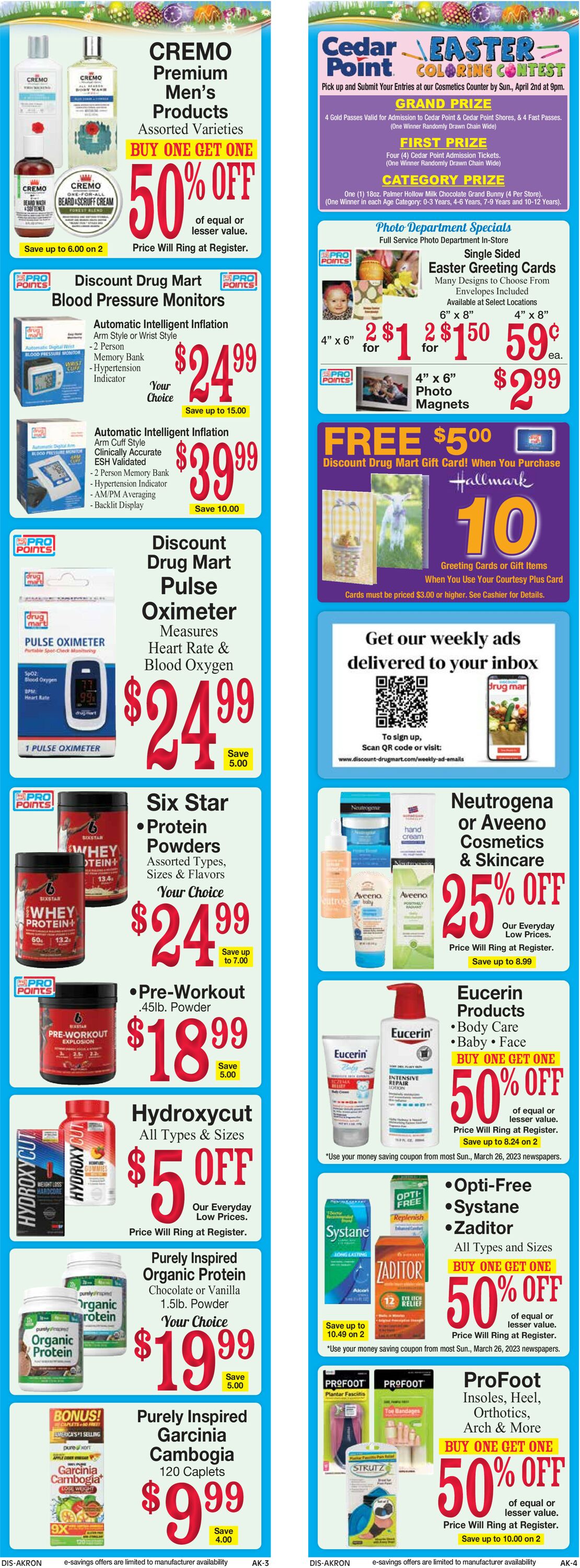 Discount Drug Mart Weekly Ad Circular - valid 03/29-04/04/2023 (Page 3)