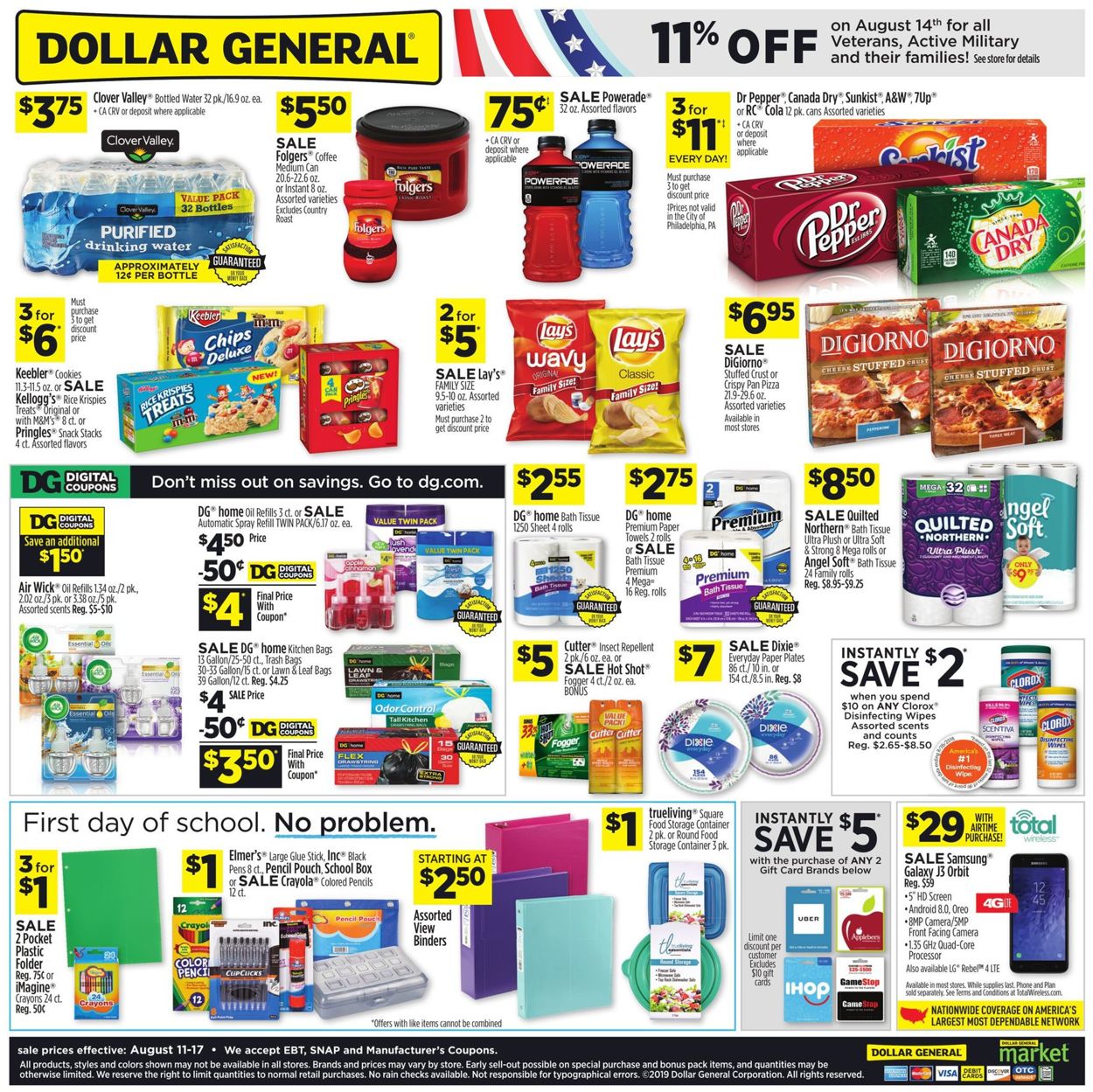 Dollar General Weekly Ad Circular - valid 08/11-08/17/2019 (Page 3)