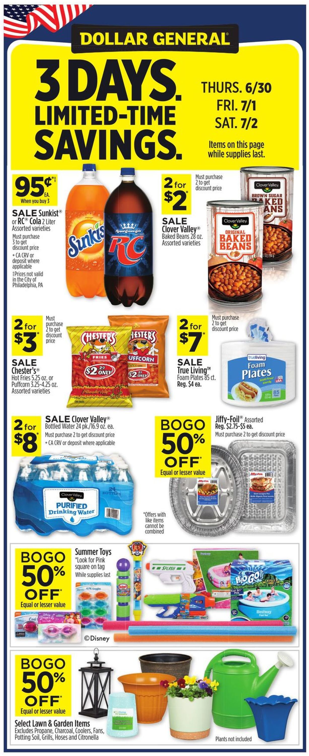 Dollar General - 4th of July Sale Weekly Ad Circular - valid 06/26-07/02/2022 (Page 2)