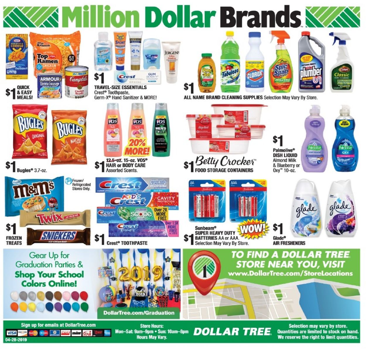 Dollar Tree Weekly Ad Circular - valid 04/28-05/12/2019 (Page 4)