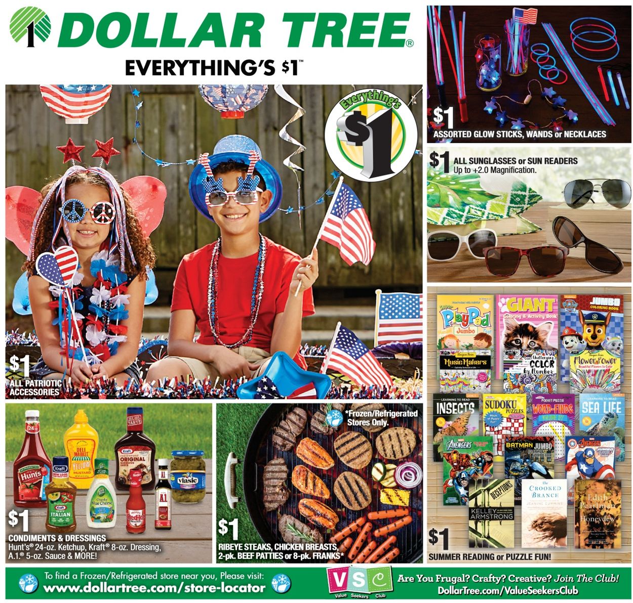 Dollar Tree Weekly Ad Circular - valid 06/23-07/04/2019