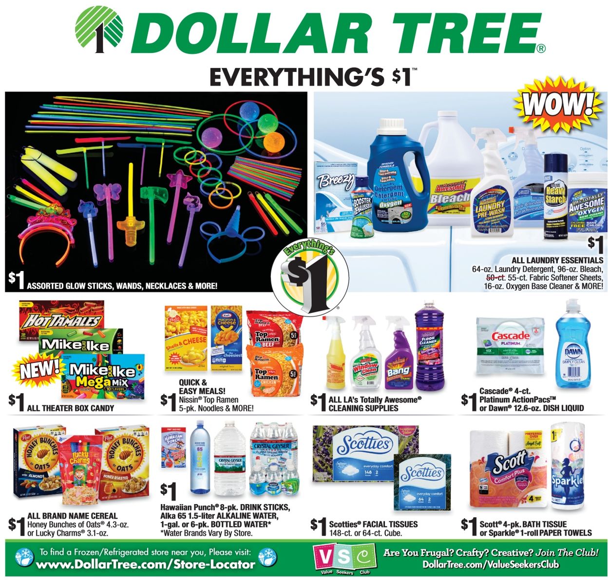 Dollar Tree Weekly Ad Circular - valid 09/03-09/21/2019
