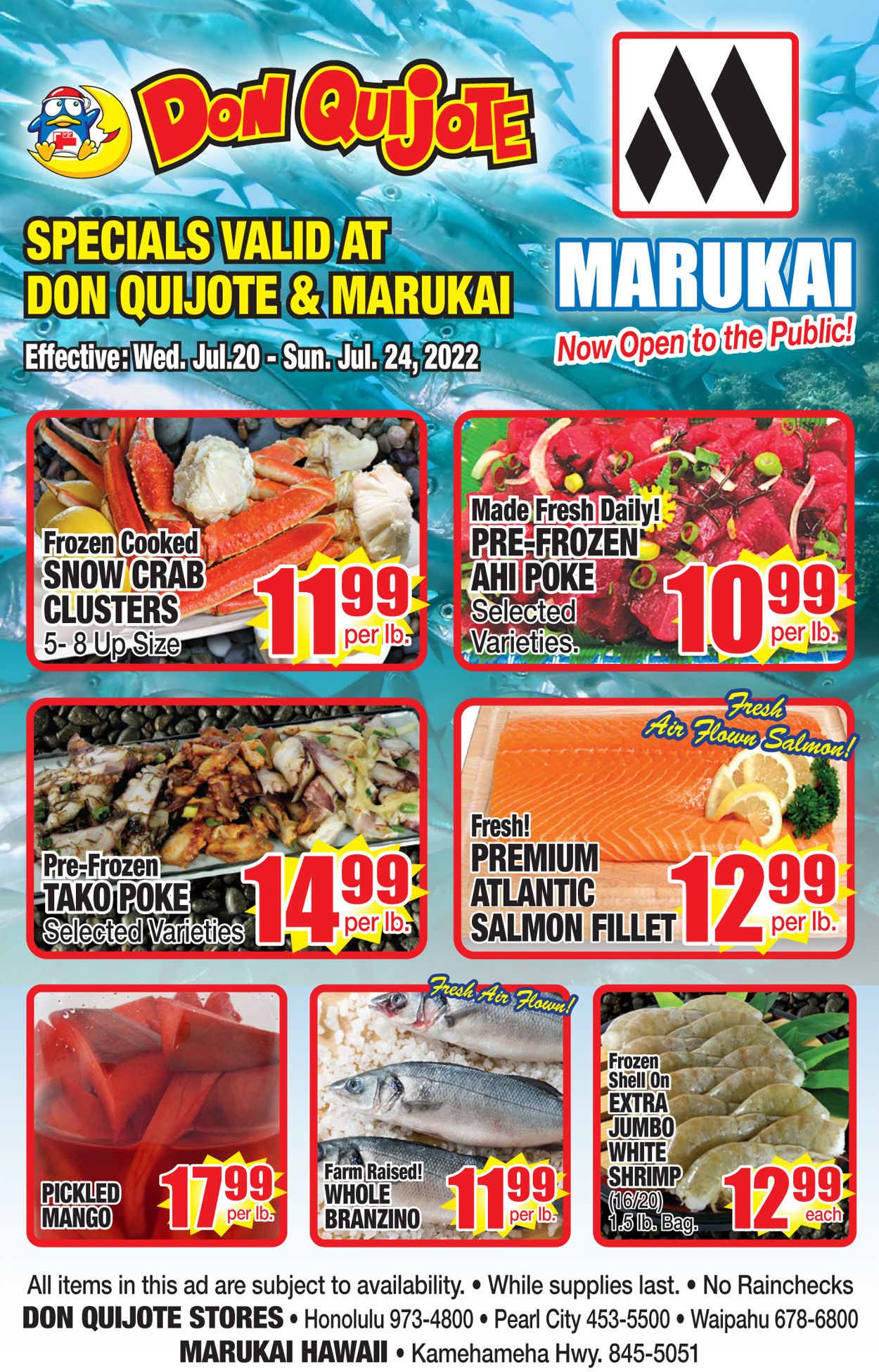 Don Quijote Hawaii Weekly Ad Circular - valid 07/20-07/26/2022 (Page 3)
