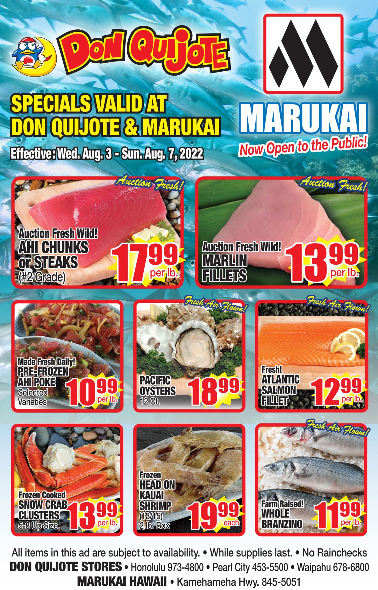 Don Quijote Hawaii Weekly Ad Circular - valid 08/03-08/09/2022 (Page 3)