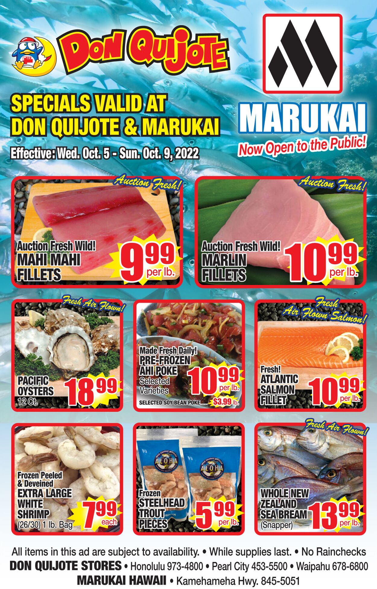 Don Quijote Hawaii Weekly Ad Circular - valid 10/05-10/11/2022 (Page 3)