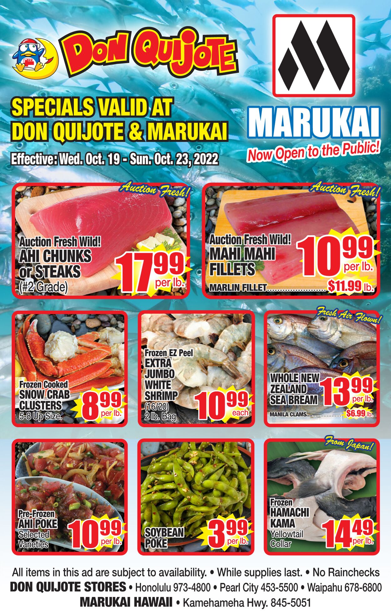 Don Quijote Hawaii Weekly Ad Circular - valid 10/19-10/25/2022 (Page 4)