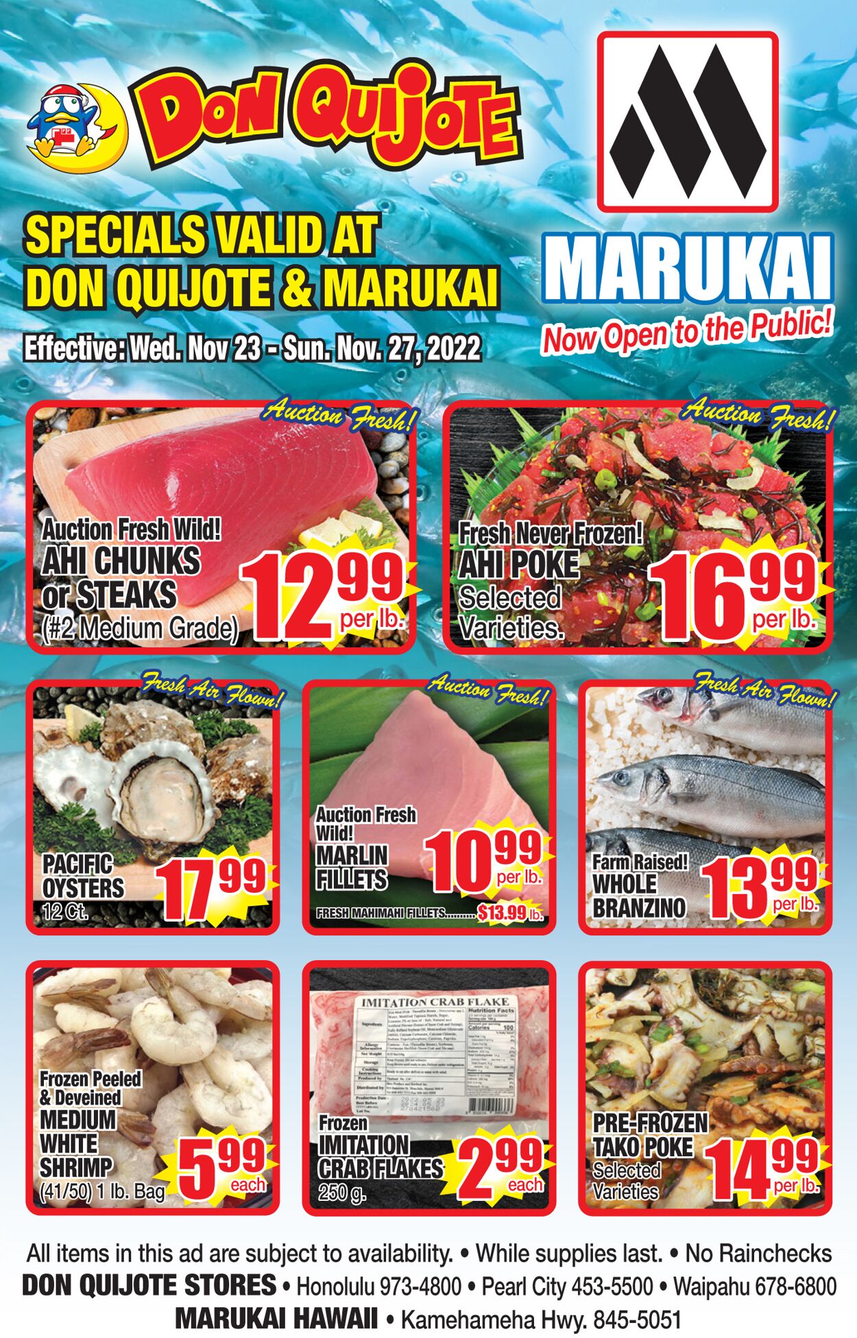 Don Quijote Hawaii Weekly Ad Circular - valid 11/25-11/29/2022 (Page 3)