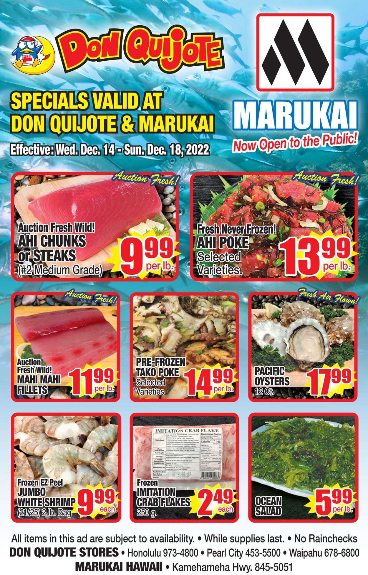 Don Quijote Hawaii Weekly Ad Circular - valid 12/14-12/25/2022 (Page 9)