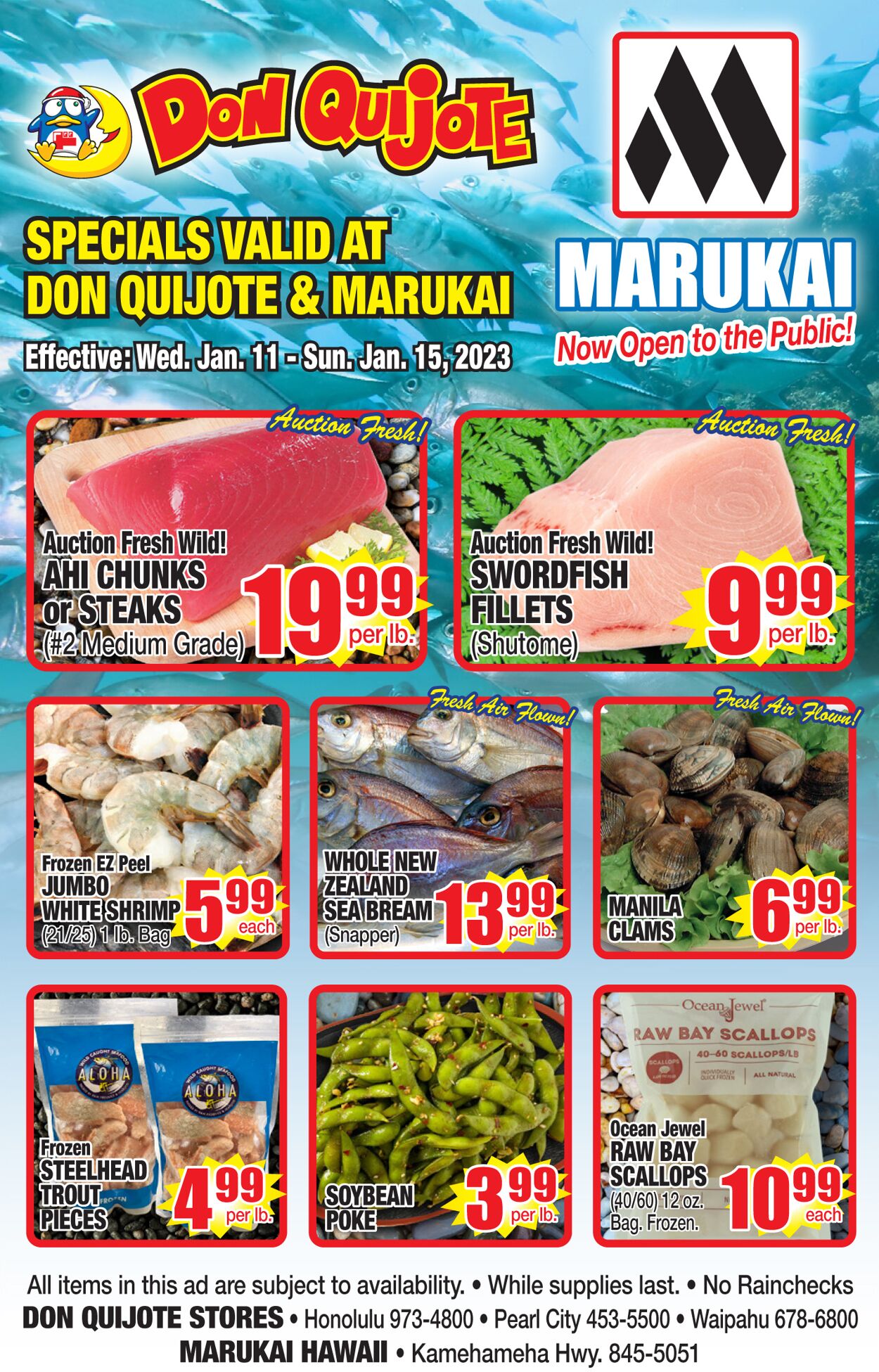 Don Quijote Hawaii Weekly Ad Circular - valid 01/11-01/17/2023 (Page 3)