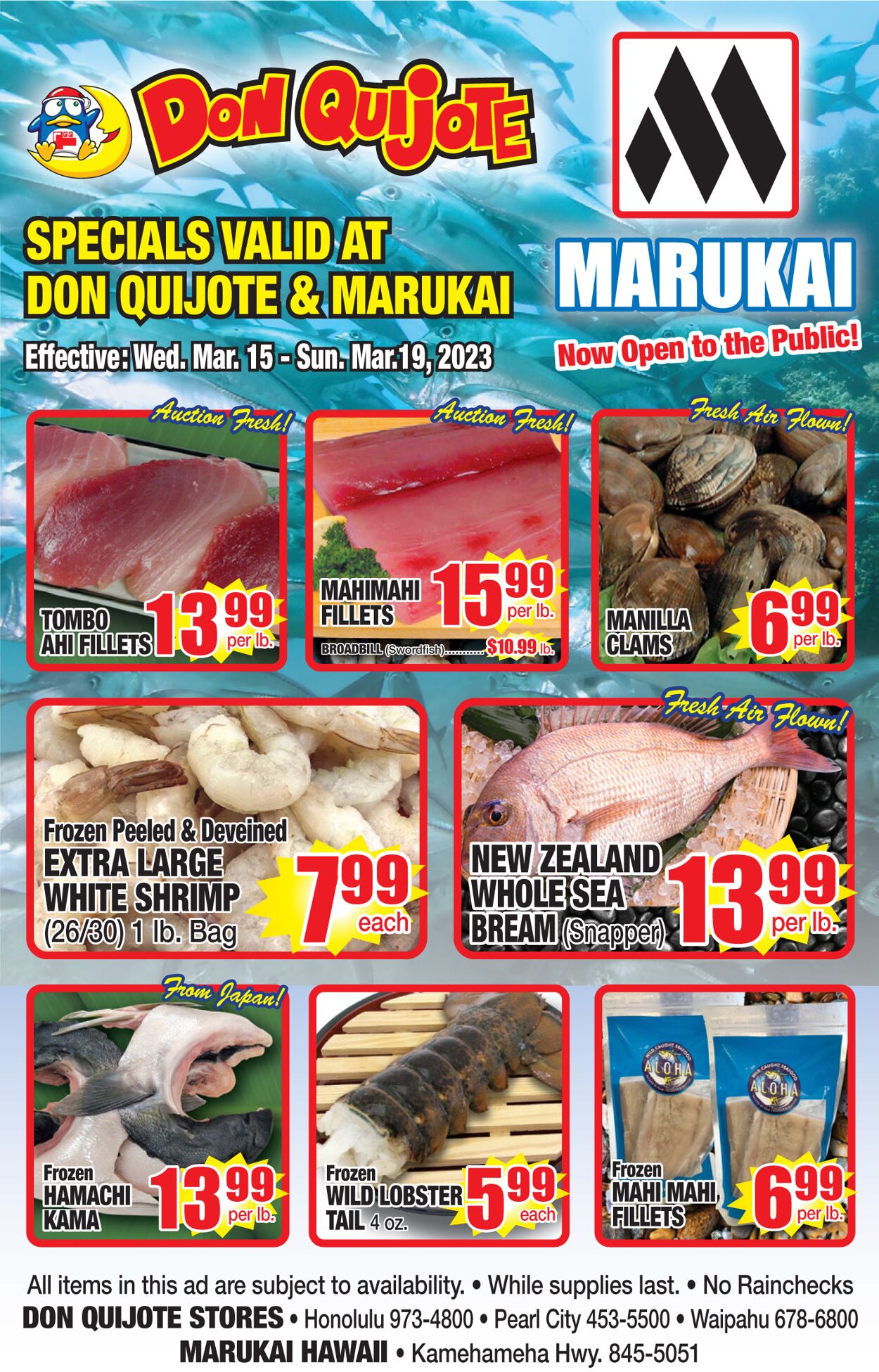 Don Quijote Hawaii Weekly Ad Circular - valid 03/15-03/21/2023 (Page 3)