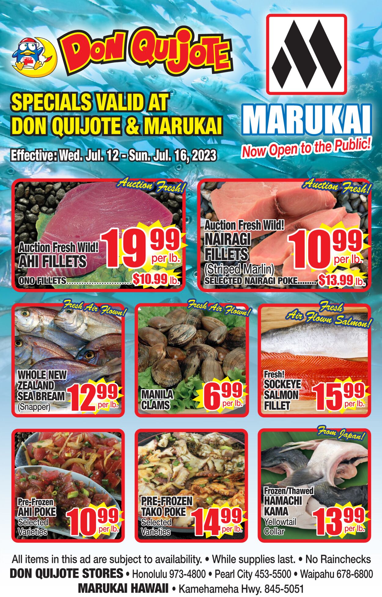 Don Quijote Hawaii Weekly Ad Circular - valid 07/12-07/18/2023 (Page 3)