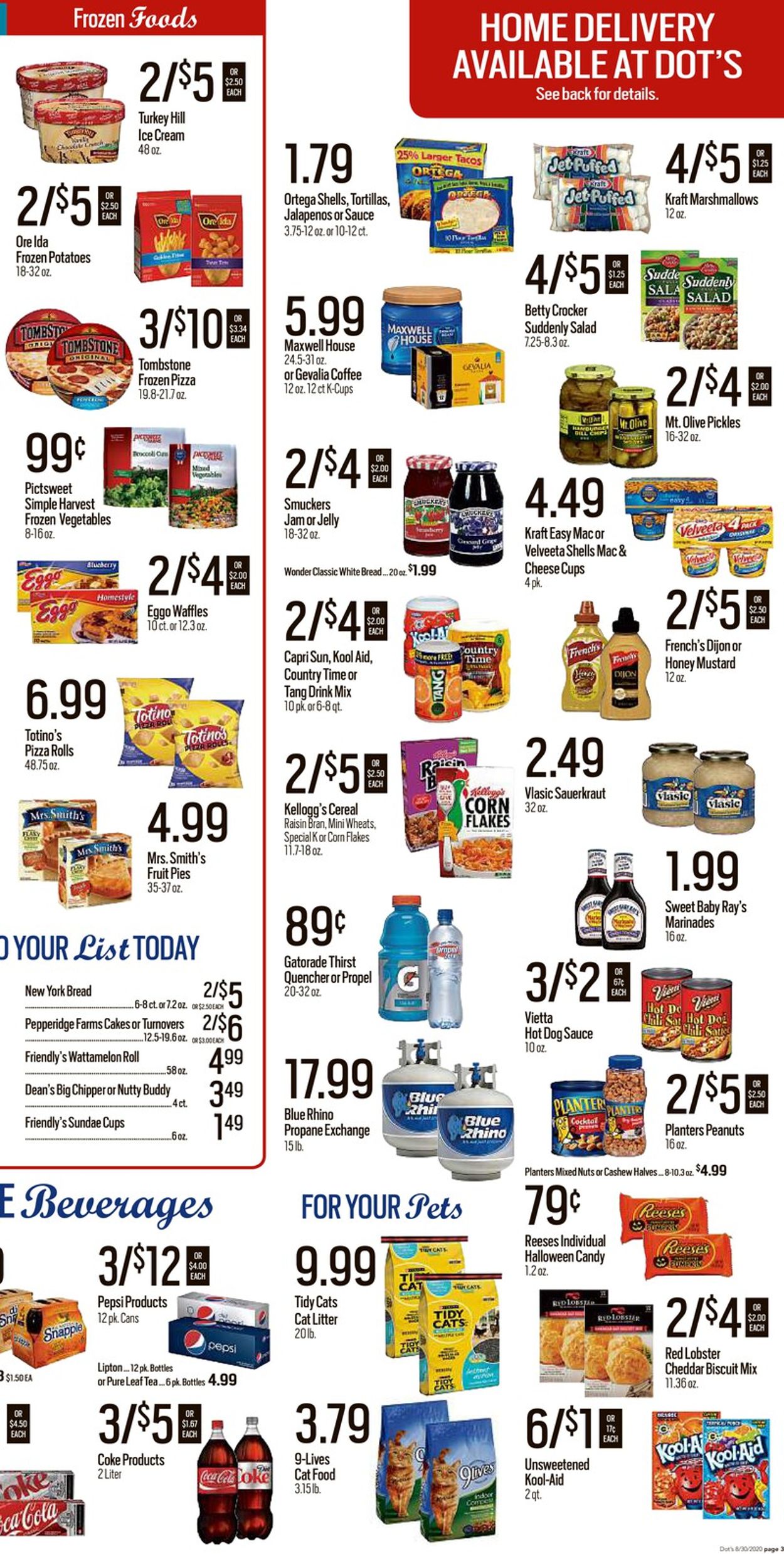 Dot's Market Weekly Ad Circular - valid 08/31-09/07/2020 (Page 3)