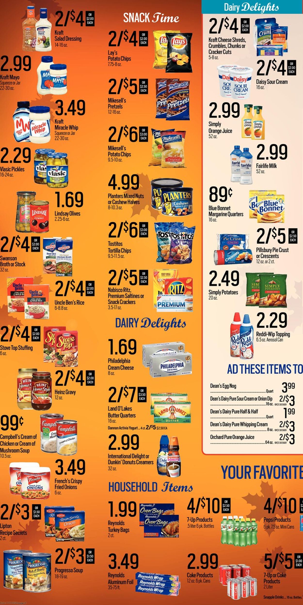 Dot's Market Thanksgiving ad 2020 Weekly Ad Circular - valid 11/16-11/29/2020 (Page 2)