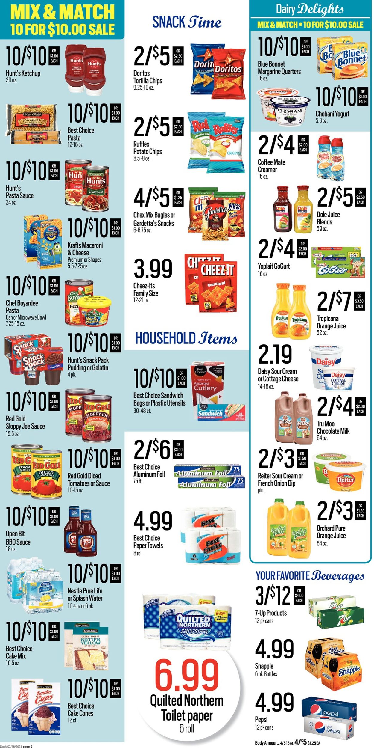 Dot's Market Weekly Ad Circular - valid 07/19-07/25/2021 (Page 2)