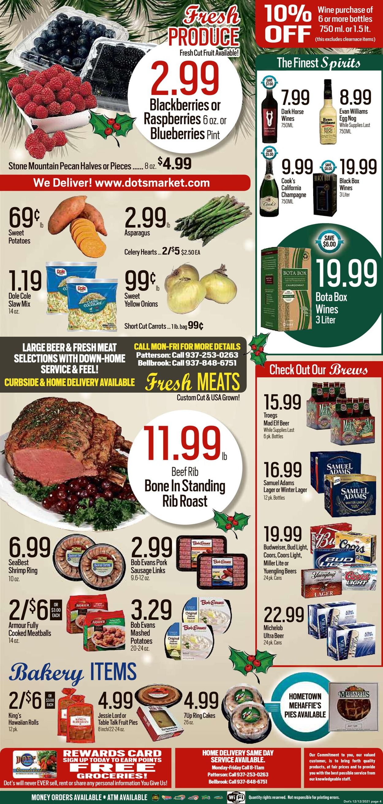 Dot's Market CHRISTMAS 2021 Weekly Ad Circular - valid 12/13-12/26/2021 (Page 4)