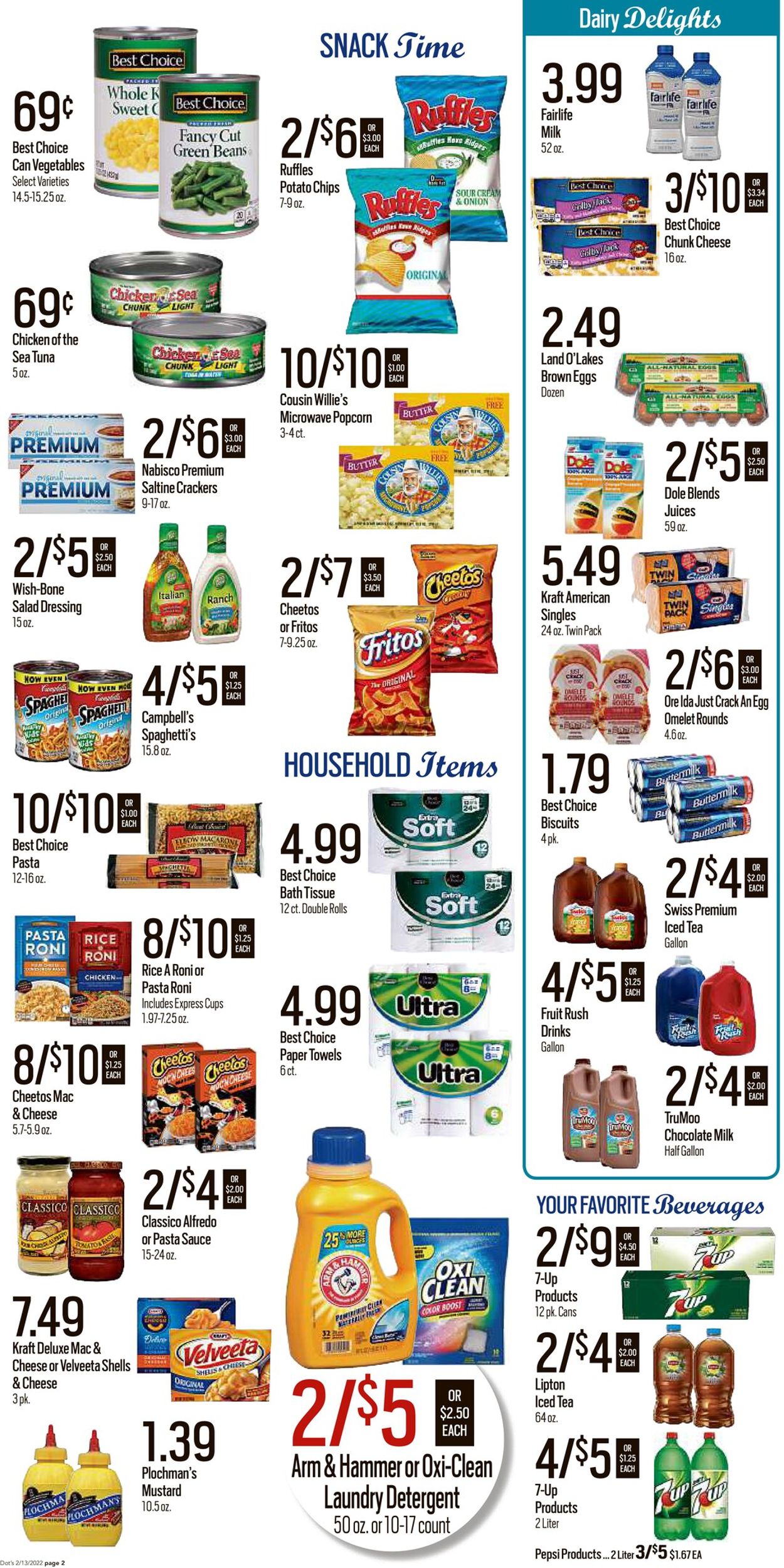 Dot's Market Weekly Ad Circular - valid 02/14-02/20/2022 (Page 2)