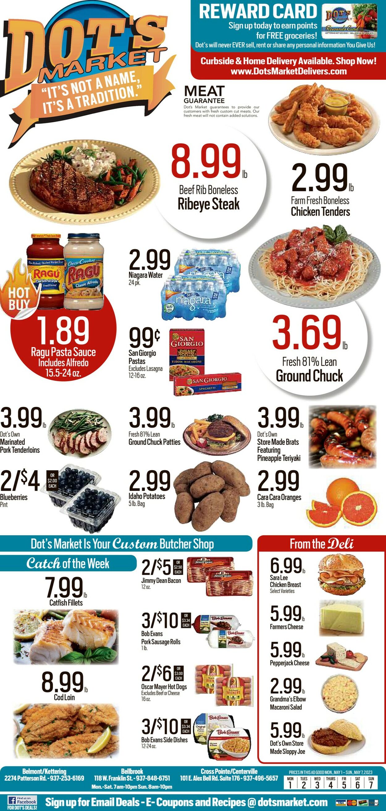 Dot's Market Weekly Ad Circular - valid 05/01-05/07/2023