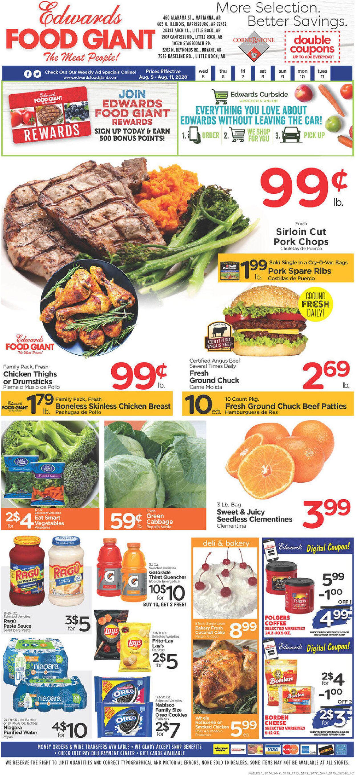 Edwards Food Giant Weekly Ad Circular - valid 08/05-08/11/2020