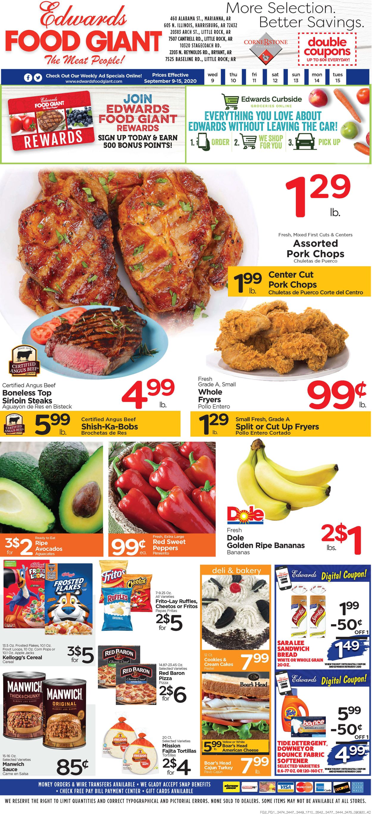 Edwards Food Giant Weekly Ad Circular - valid 09/09-09/15/2020