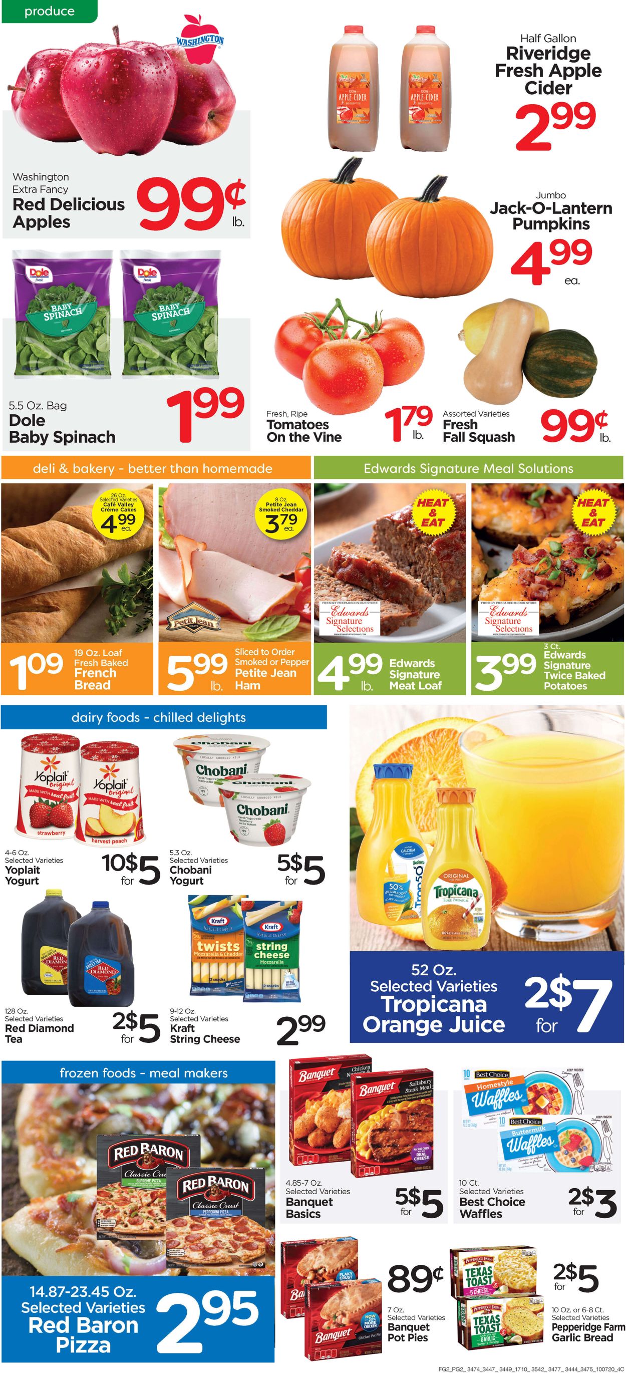 Edwards Food Giant Weekly Ad Circular - valid 10/07-10/13/2020 (Page 2)