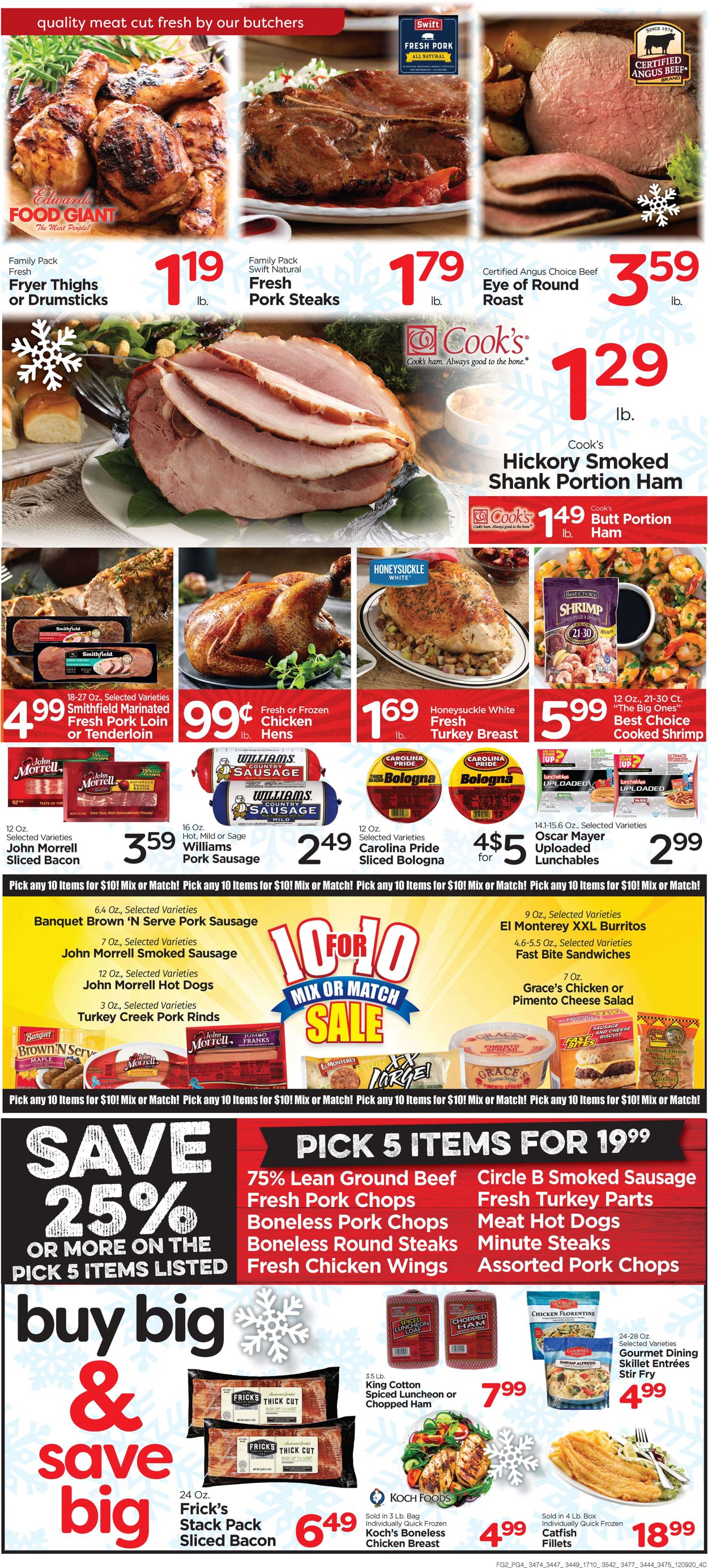 Edwards Food Giant Weekly Ad Circular - valid 12/09-12/15/2020 (Page 4)
