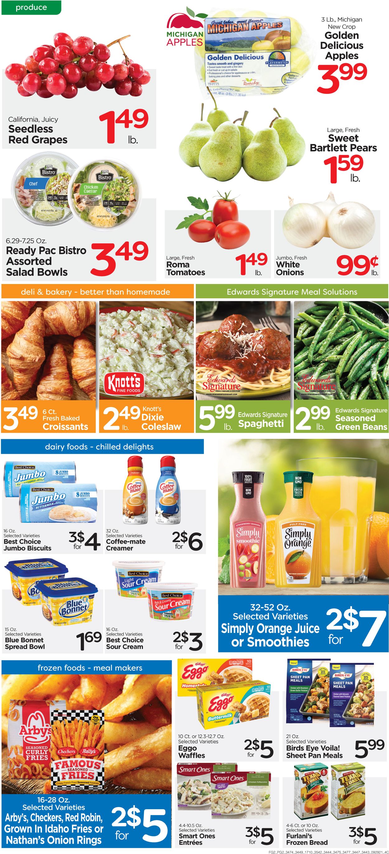 Edwards Food Giant Weekly Ad Circular - valid 09/29-10/05/2021 (Page 2)
