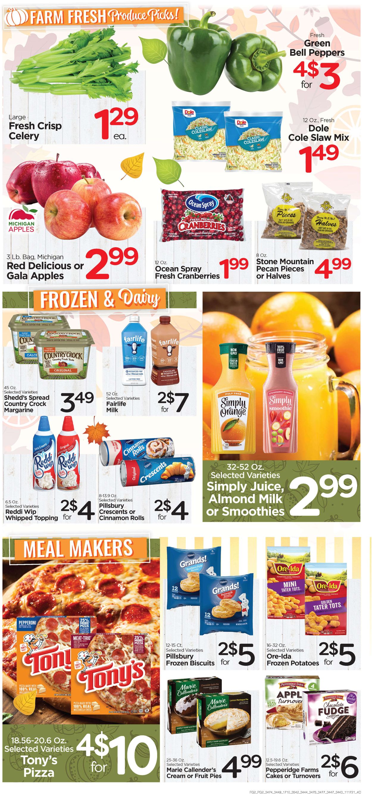Edwards Food Giant THANKSGIVING 2021 Weekly Ad Circular - valid 11/17-11/23/2021 (Page 2)