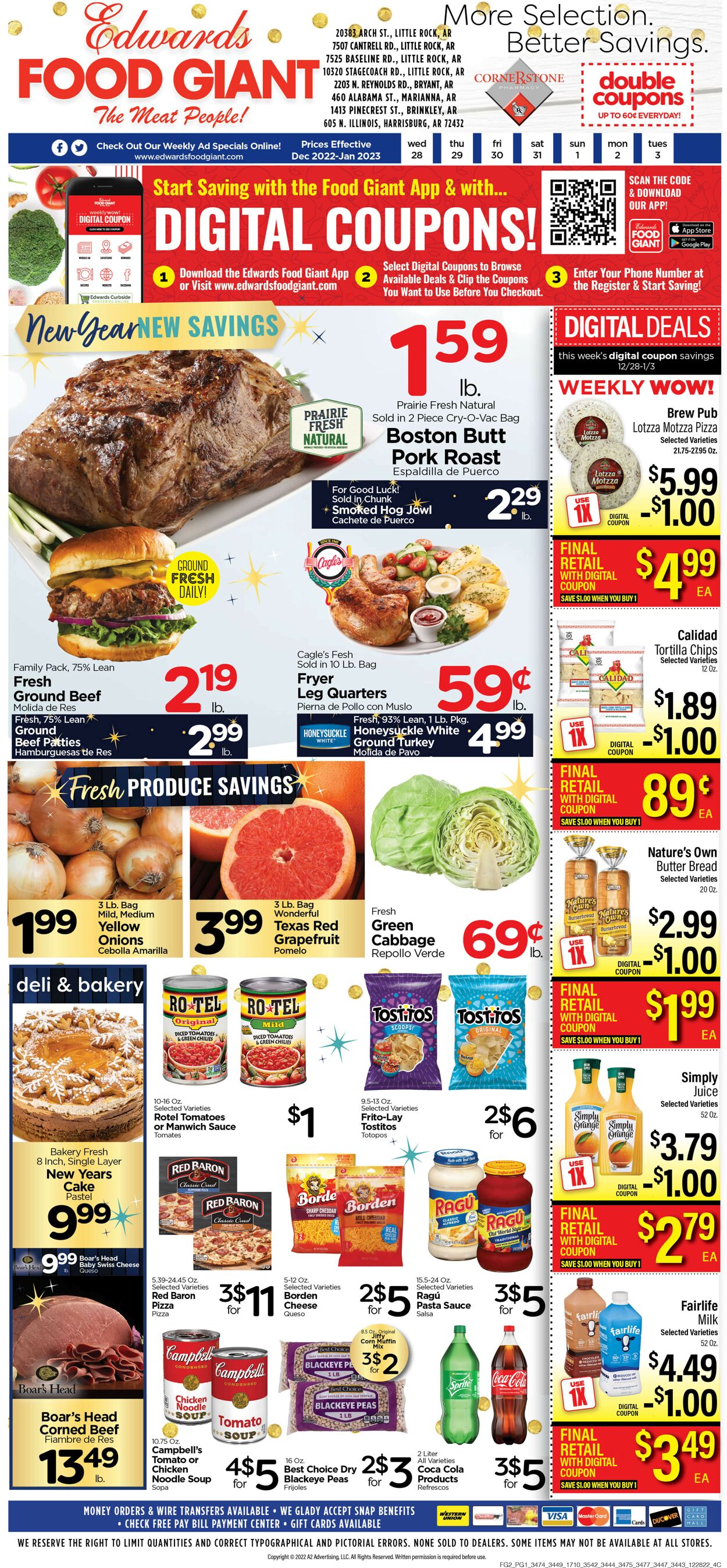 Edwards Food Giant Weekly Ad Circular - valid 12/28-01/03/2023
