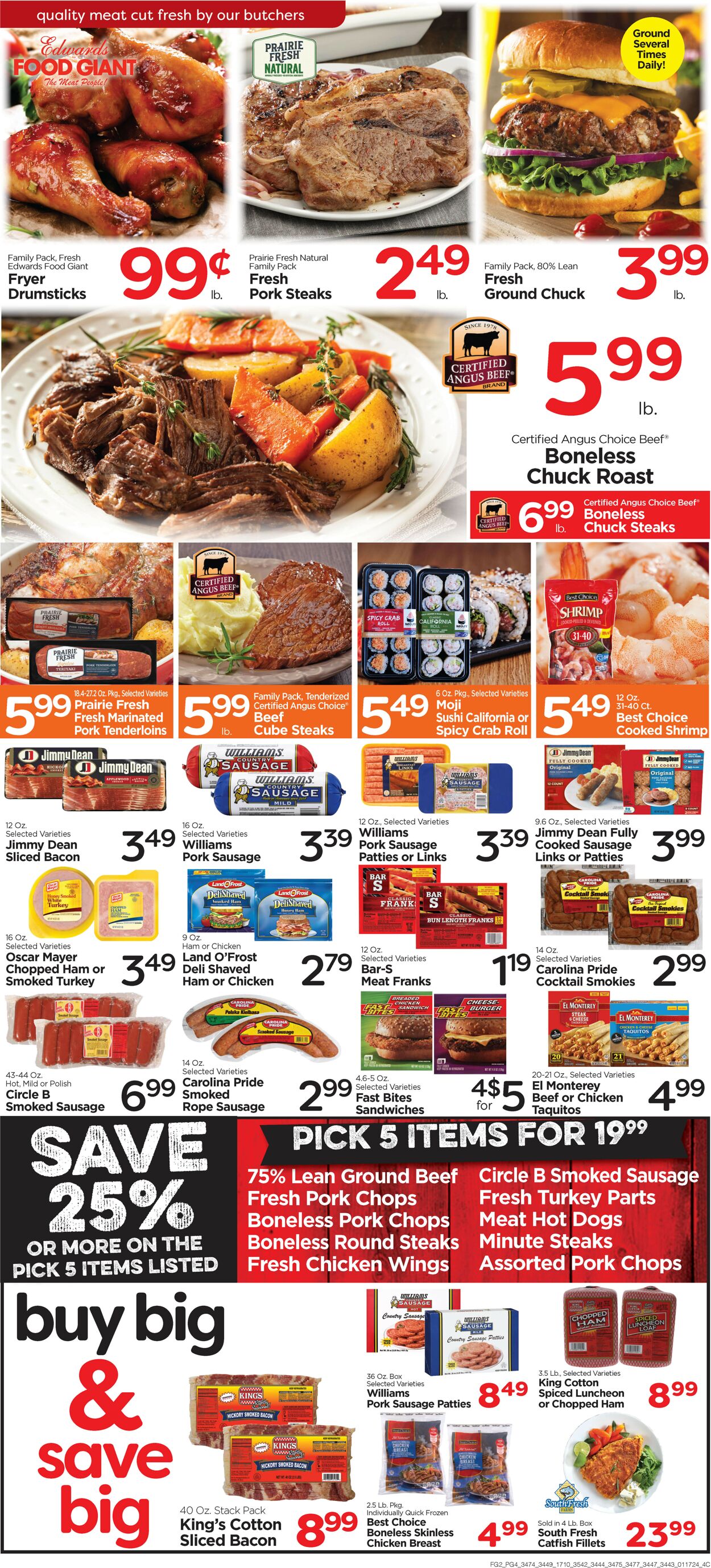 Edwards Food Giant Weekly Ad Circular - valid 01/17-01/23/2024 (Page 4)