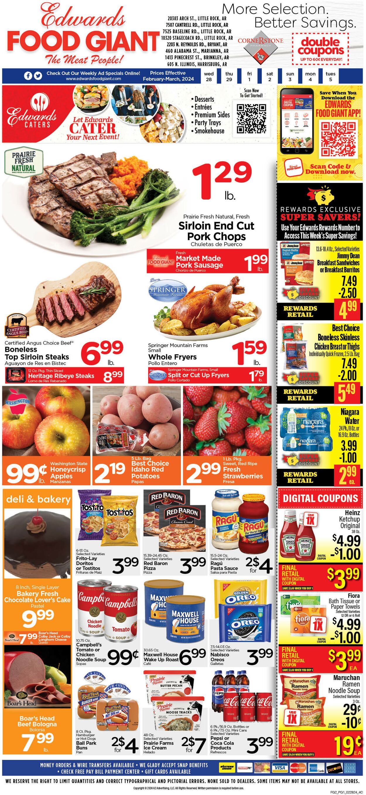 Edwards Food Giant Weekly Ad Circular - valid 02/28-03/05/2024