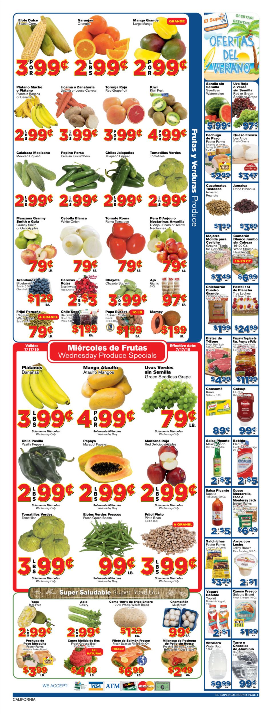 El Super Weekly Ad Circular - valid 07/17-07/23/2019 (Page 4)