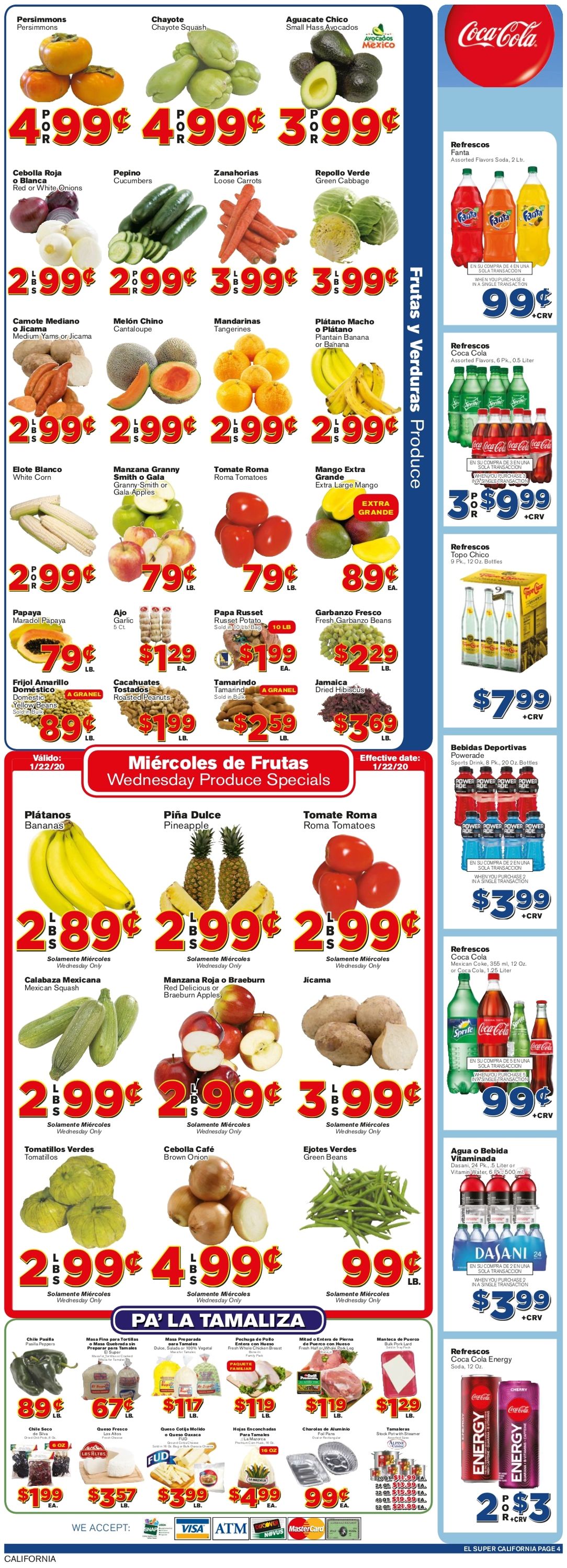 El Super Weekly Ad Circular - valid 01/22-01/28/2020 (Page 4)
